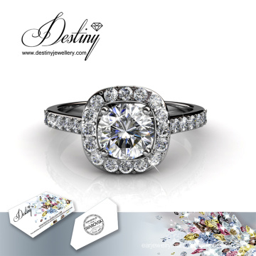 Destiny Jewellery Crystal From Swarovski Cushy Pretty Ring